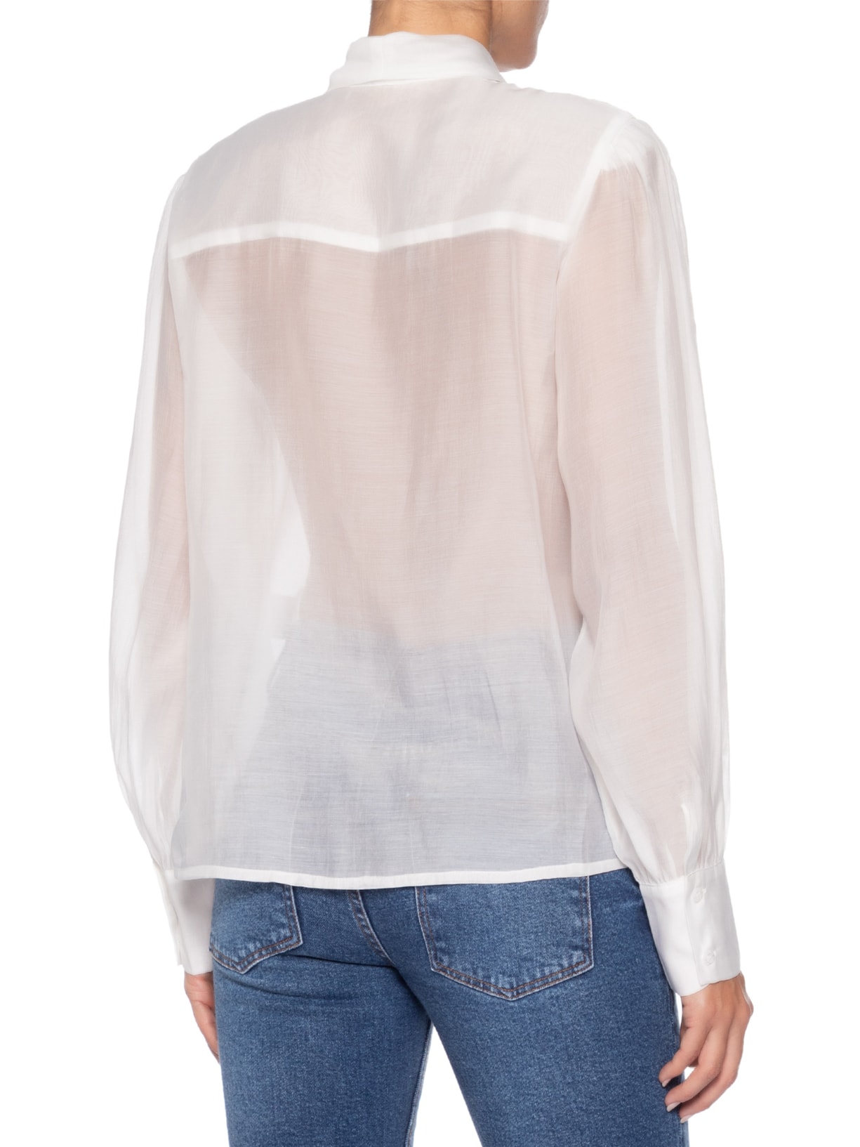 Camisa Feminina Isadora Off White Carol Bassi