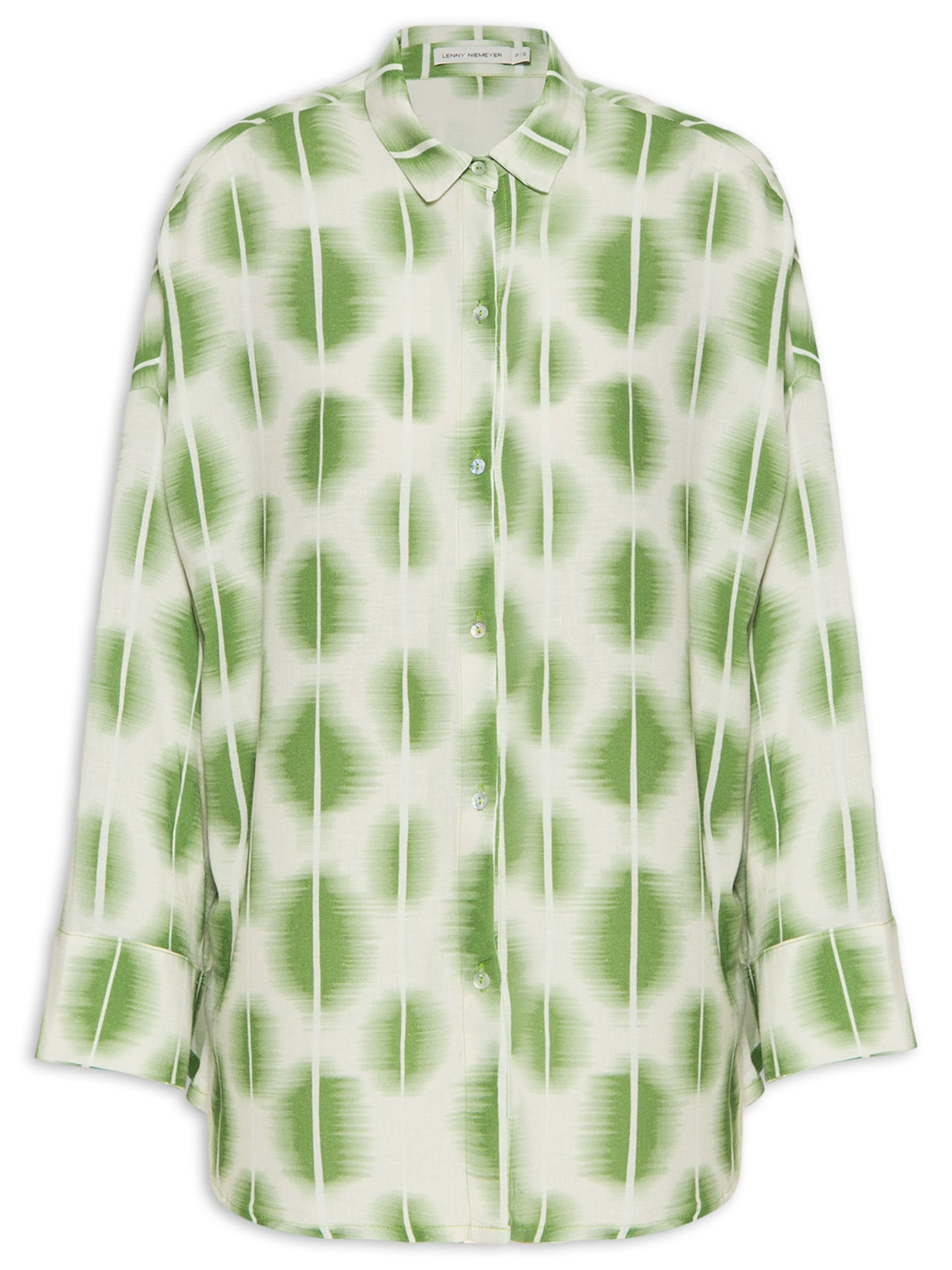 Camisa Feminina Jacarta Verde Lenny Niemeyer