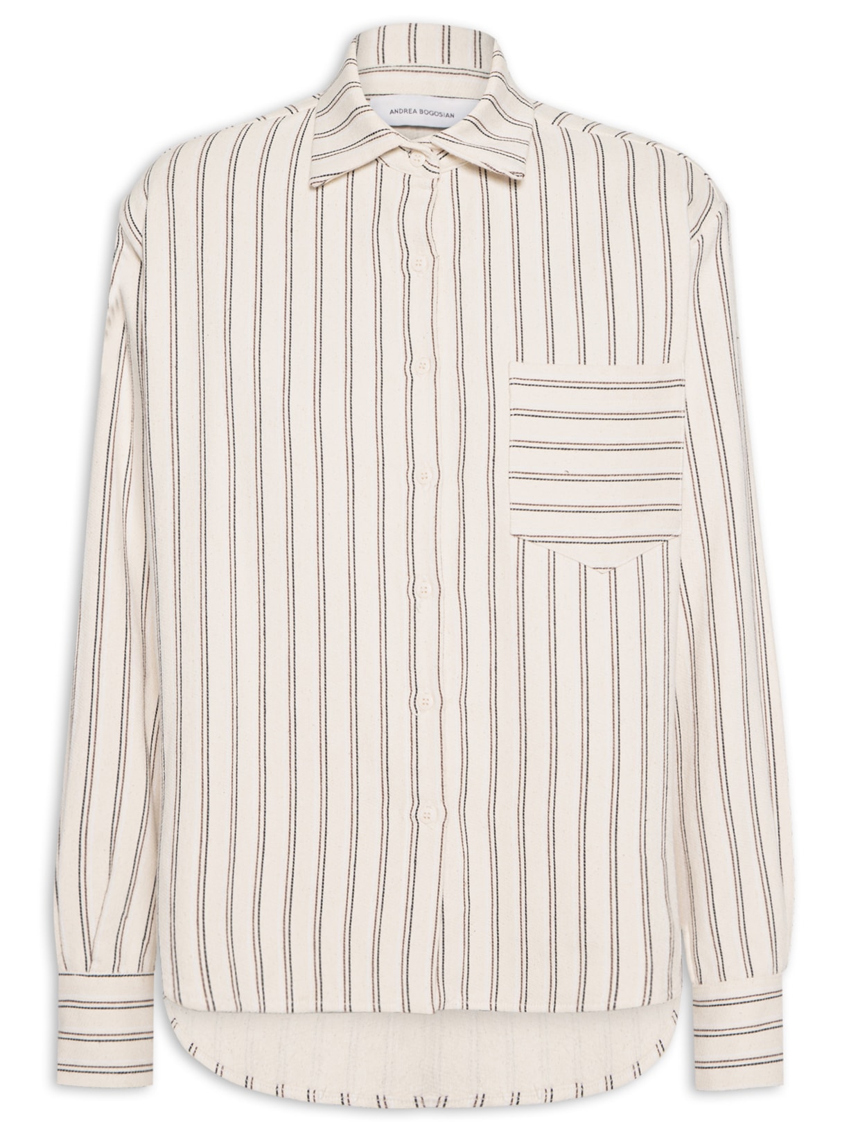 Camisa Feminina Jacquard Iolane - Bege