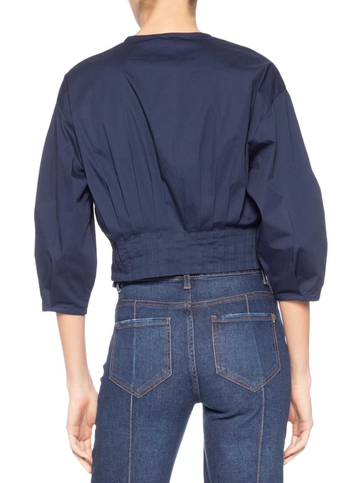 Camisa Feminina Janaina Azul Le Lis