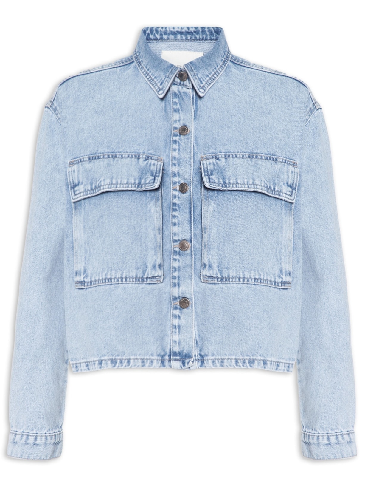 Camisa Feminina Jeans - Azul