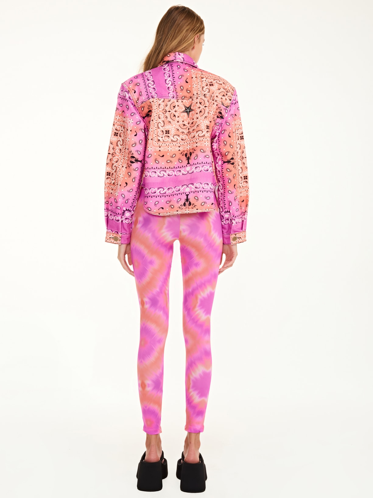 Camisa Feminina Jeans Capri Rosa Triya + Nv