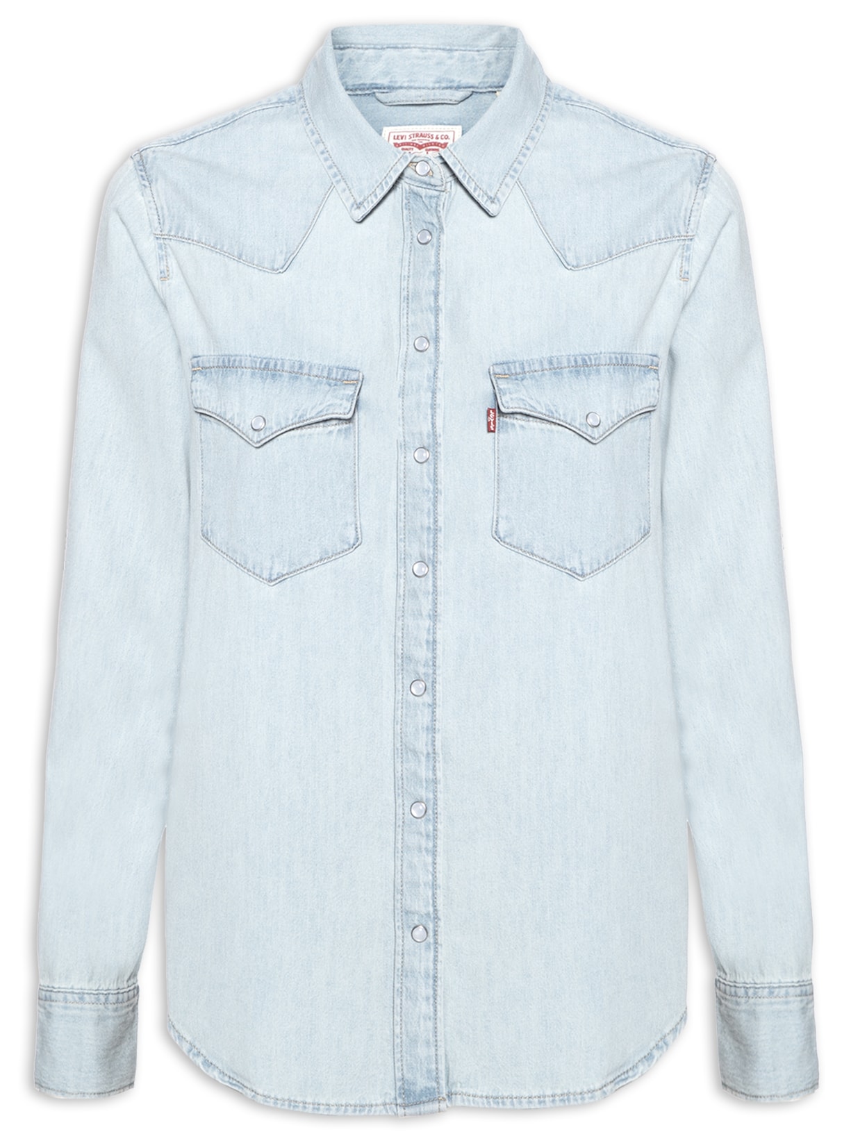 Camisa Feminina Jeans The Ultimate Western - Azul