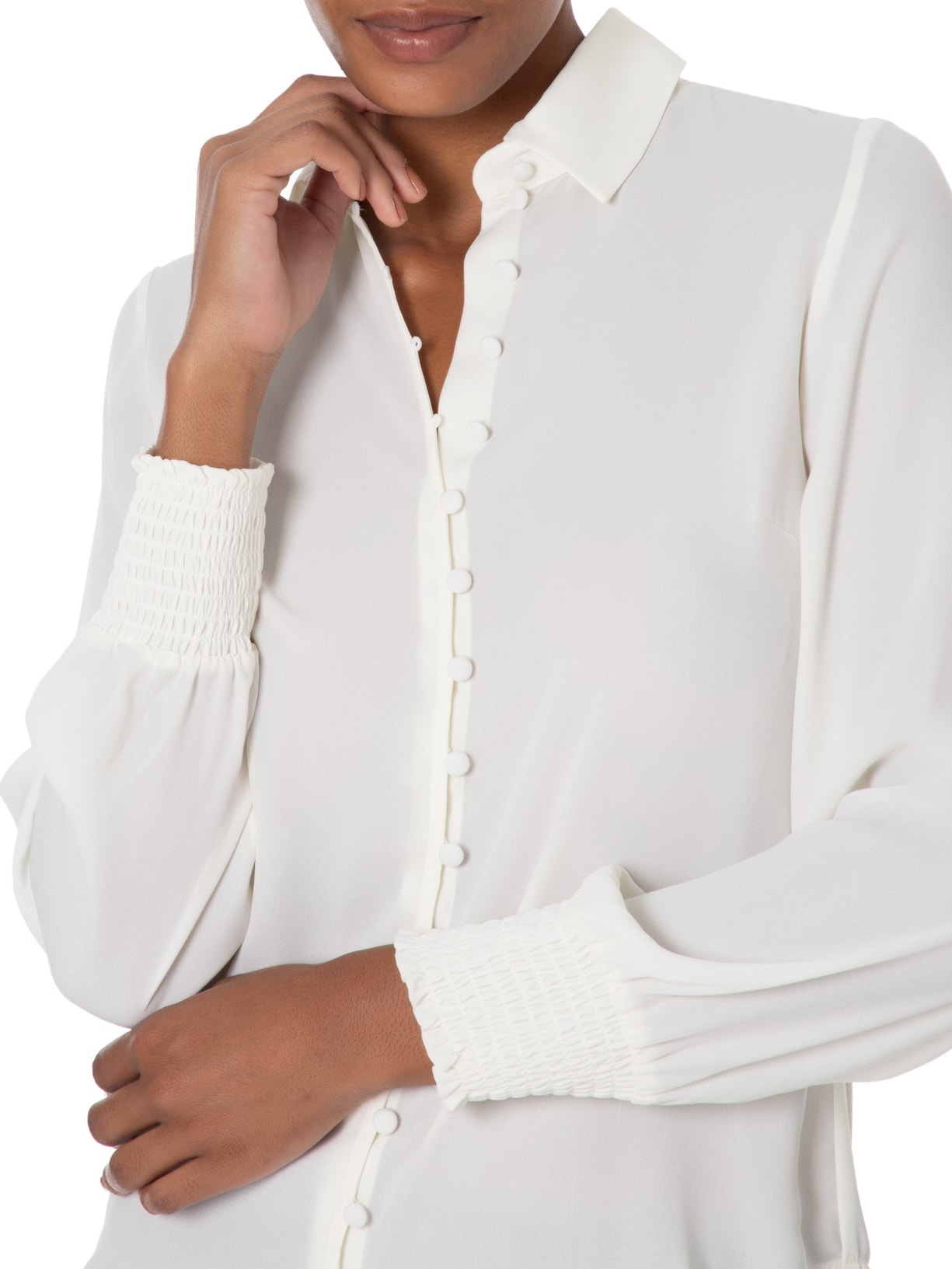 Camisa Feminina Jessy II Off White Le Lis