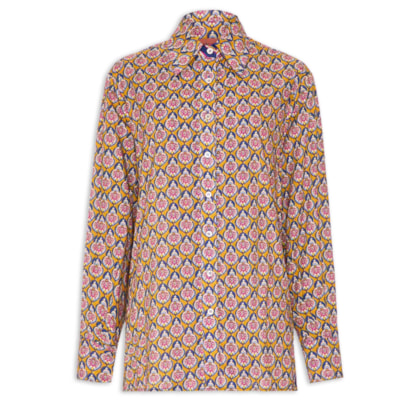 Camisa Feminina Jodhpur - Azul
