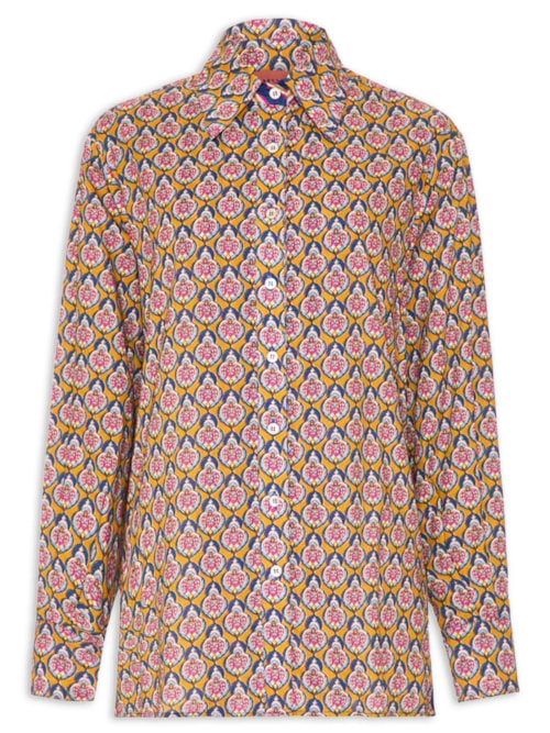 Camisa Feminina Jodhpur - Azul