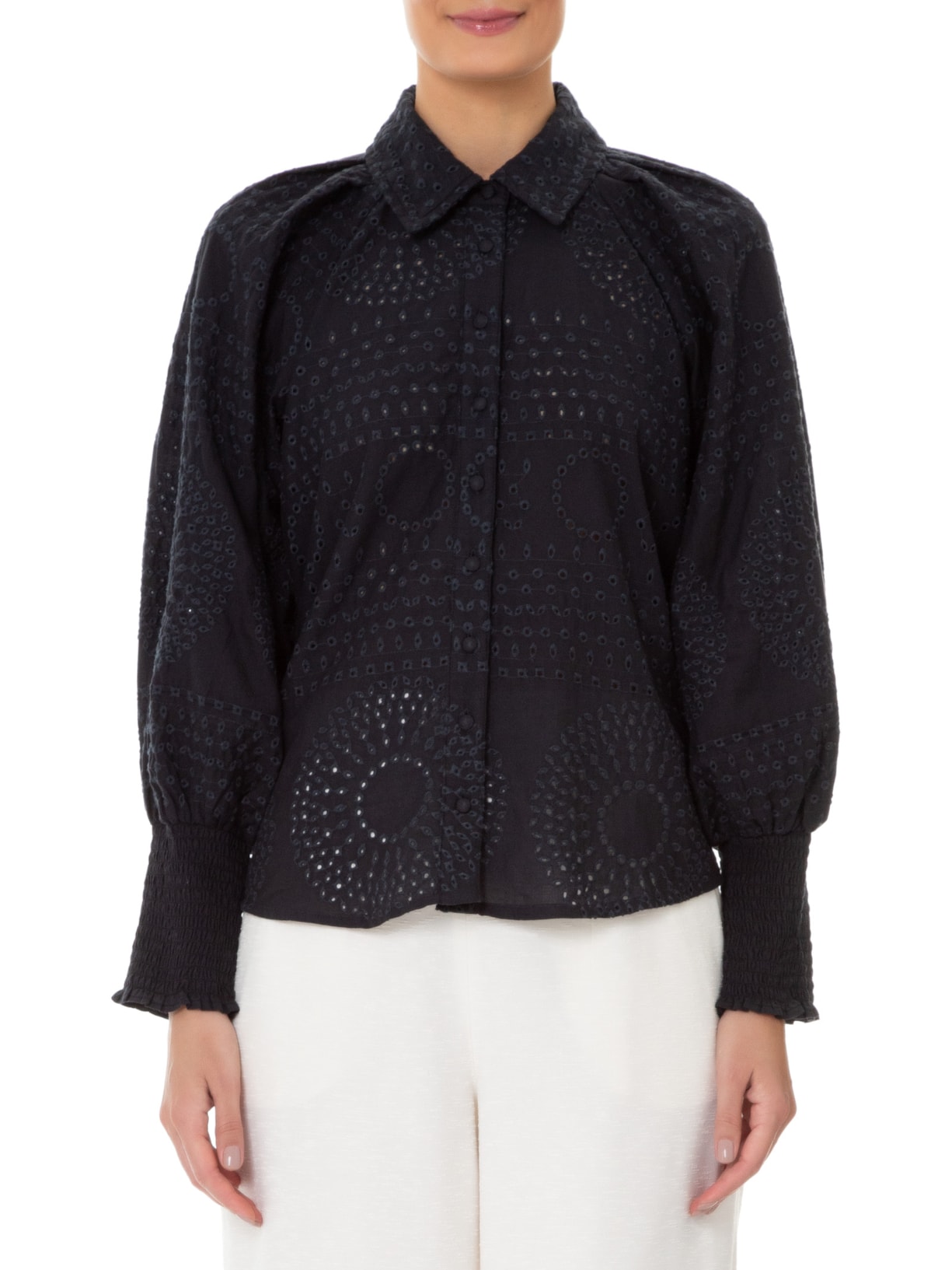 Camisa Feminina Joy Ii Azul Le Lis