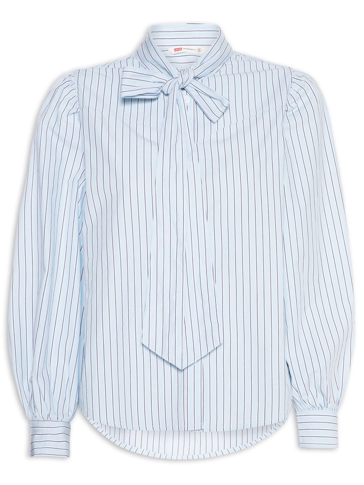 Camisa Feminina Judice Western Shirt Azul Levi's
