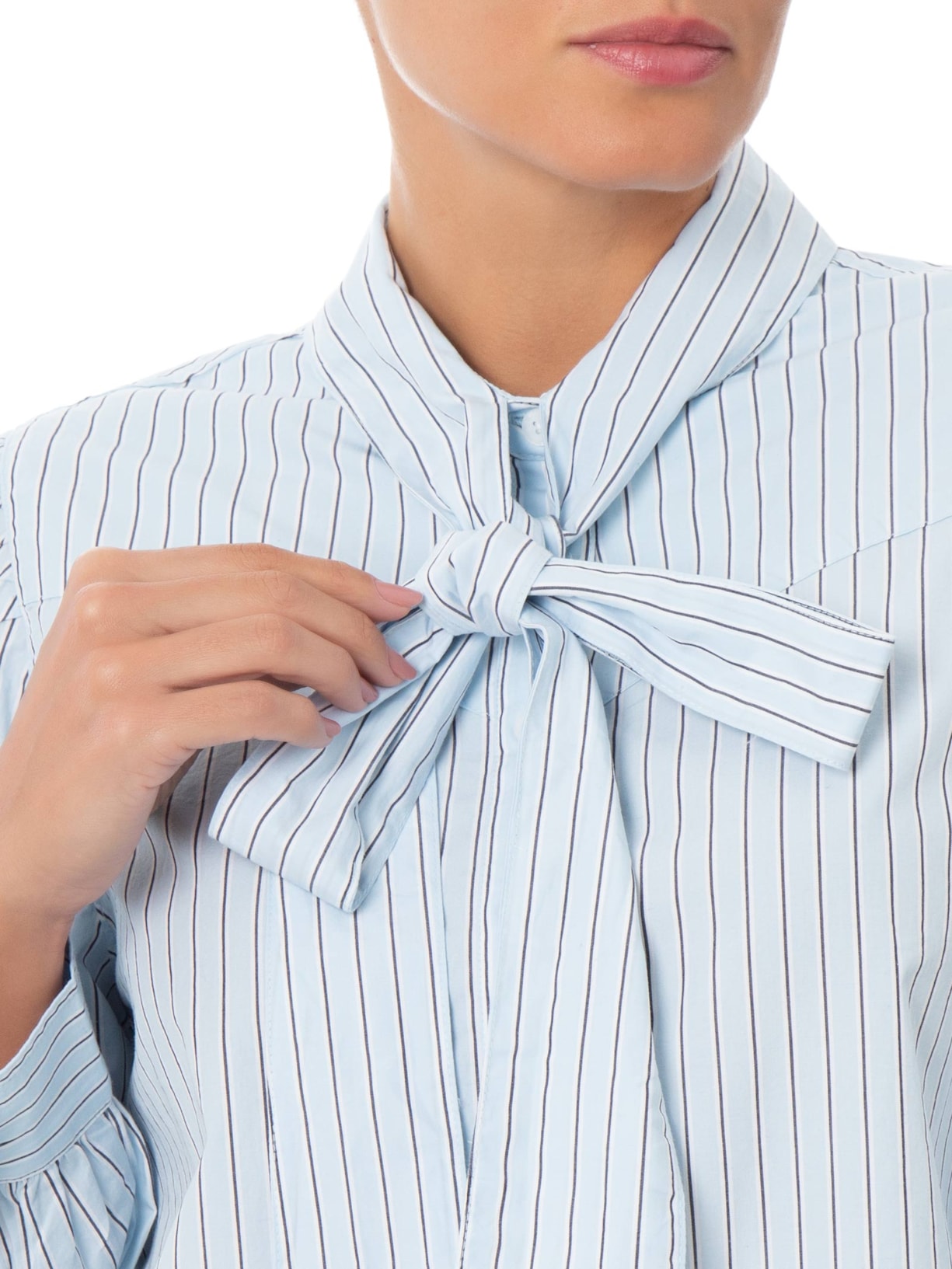 Camisa Feminina Judice Western Shirt Azul Levi's