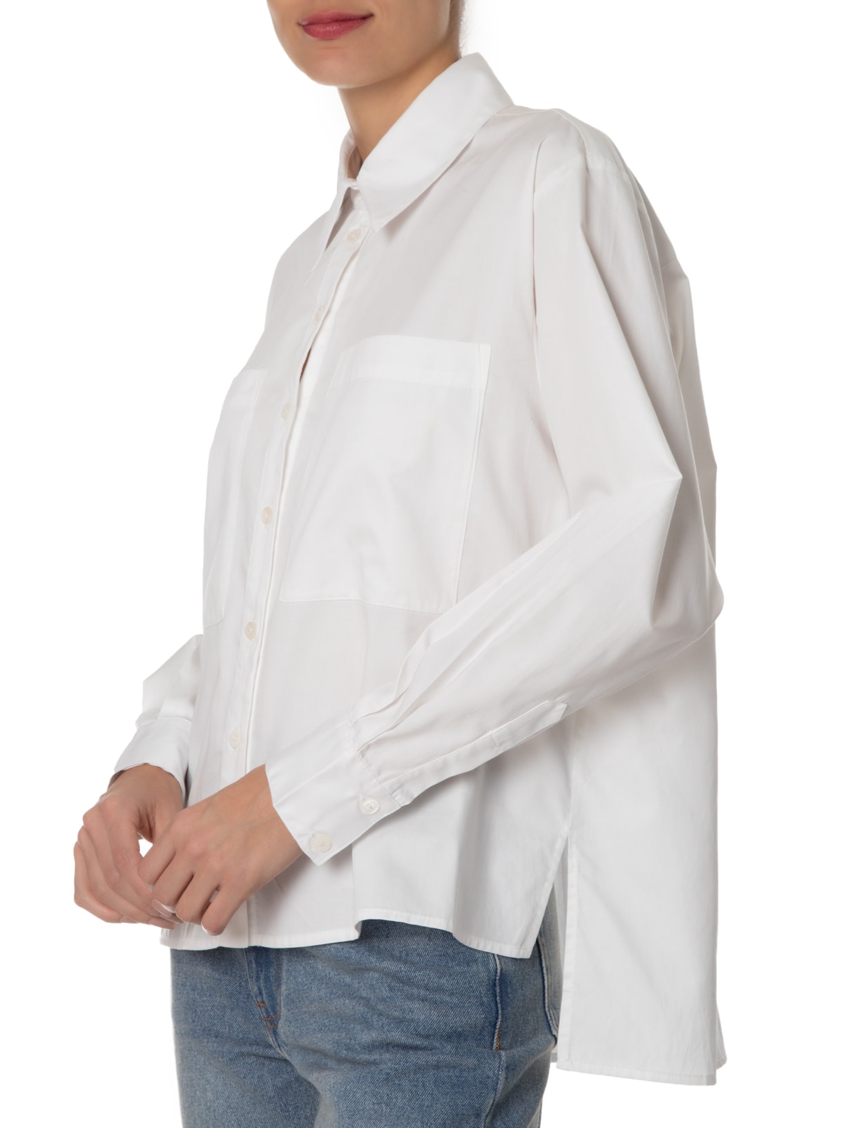 Camisa Feminina July Off White Iorane