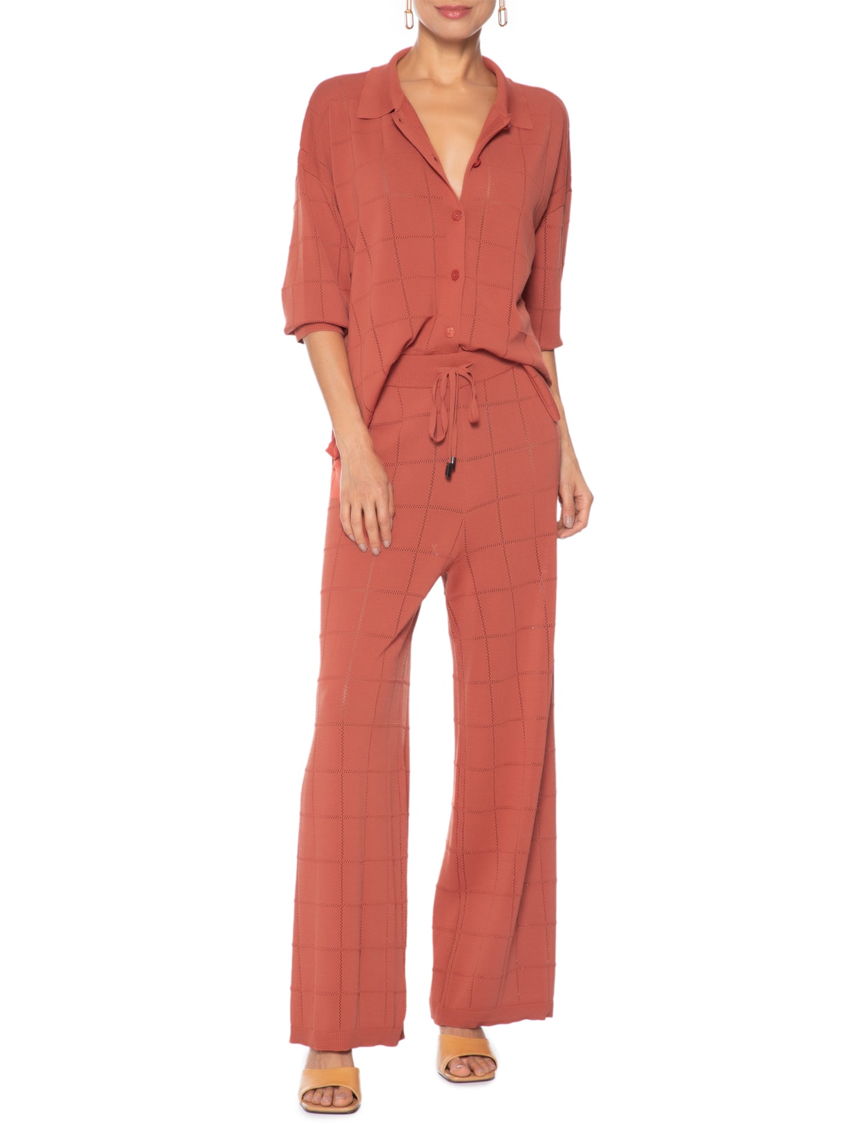 Camisa Feminina Kara – Vermelho Le Lis