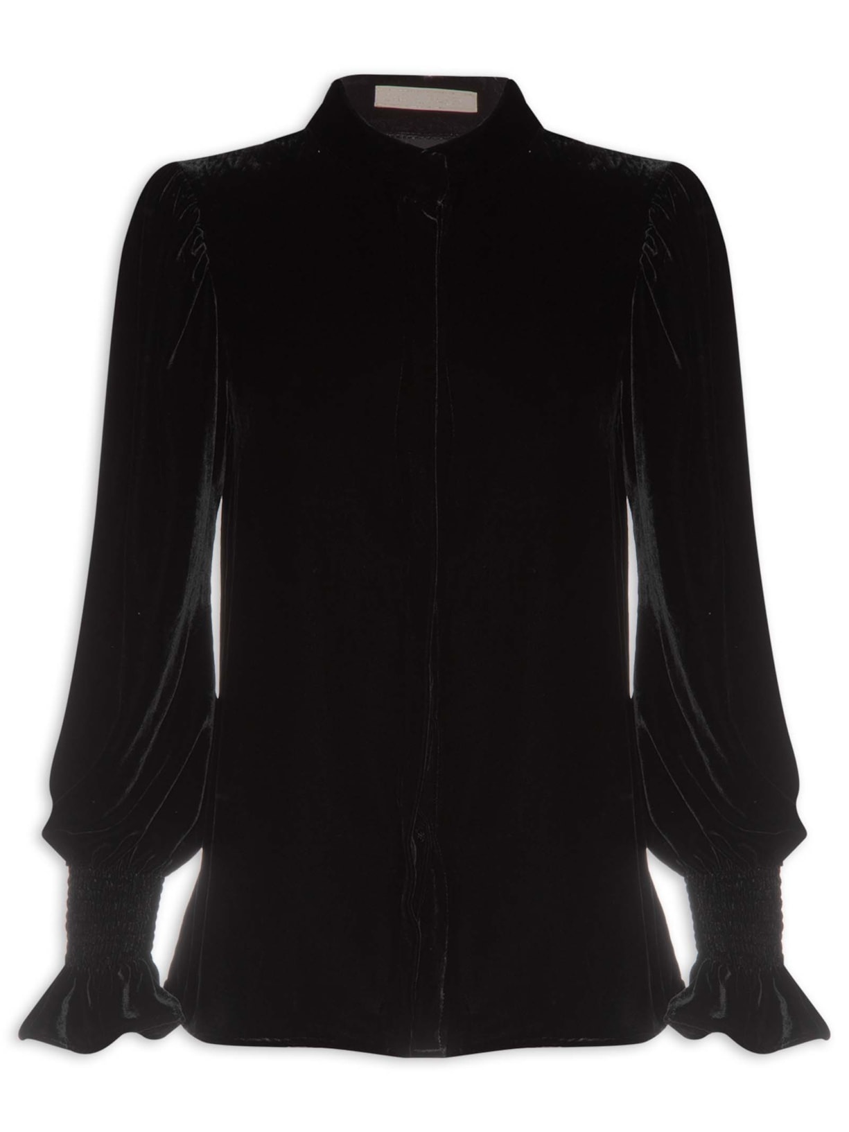 Camisa Feminina Kimochi Preto Carol Bassi