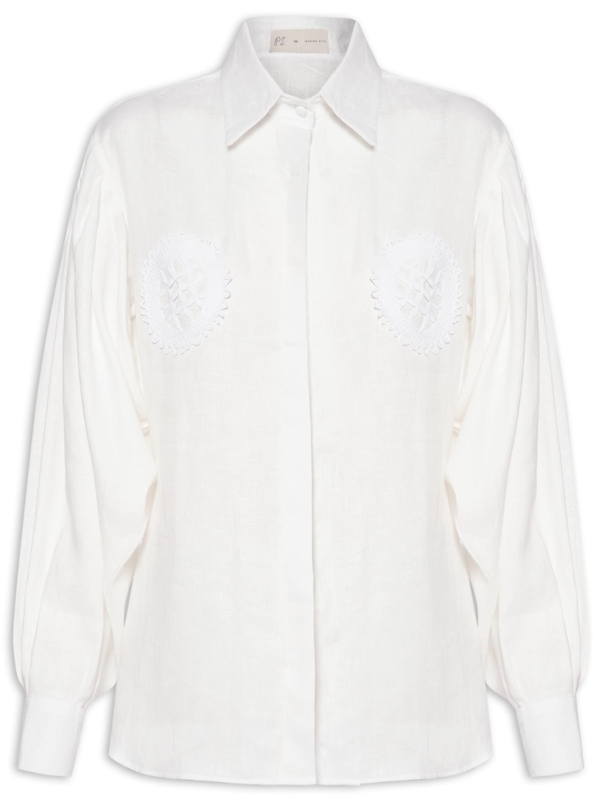 Camisa Feminina Labirinto - Branco