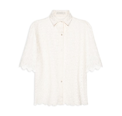 Camisa Feminina Laise - Branco