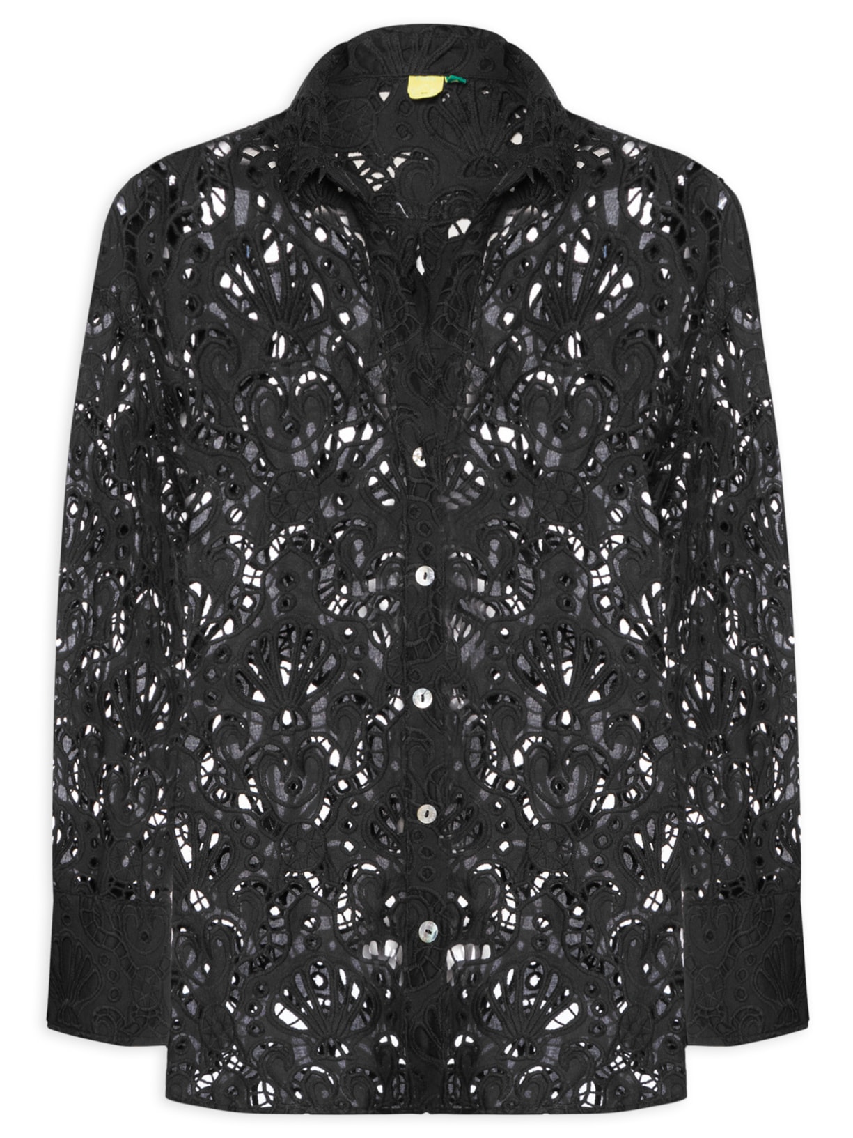 Camisa Feminina Laise Concha - Preto