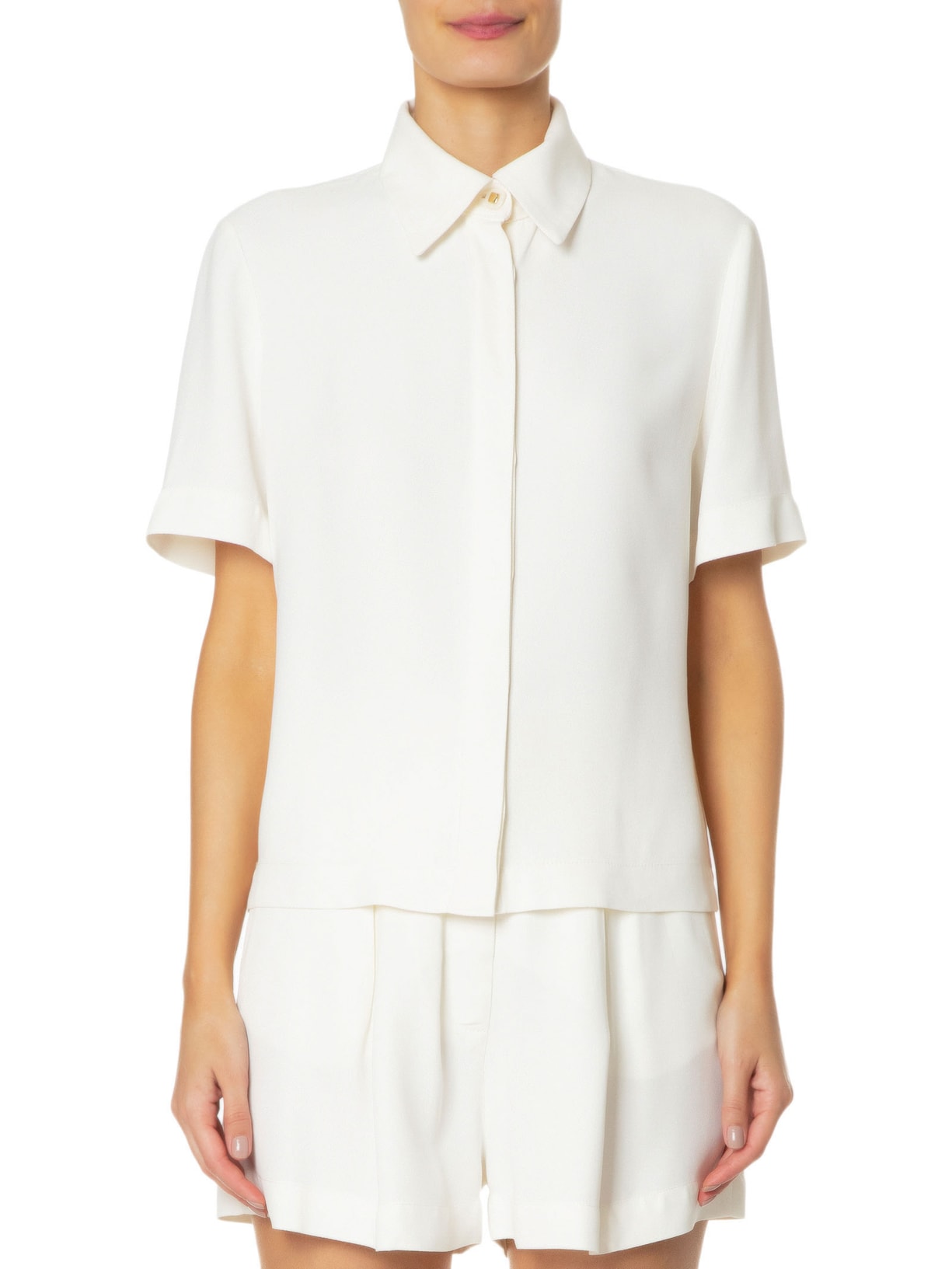 Camisa Feminina Laroche Off White Carol Bassi