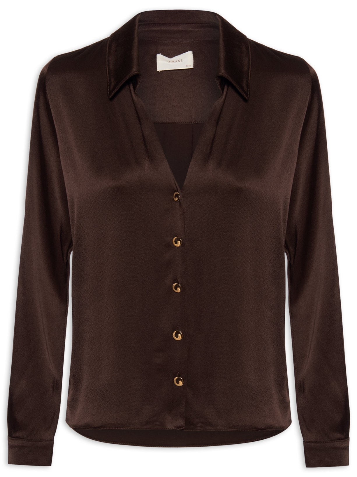 Camisa Feminina Laura - Marrom