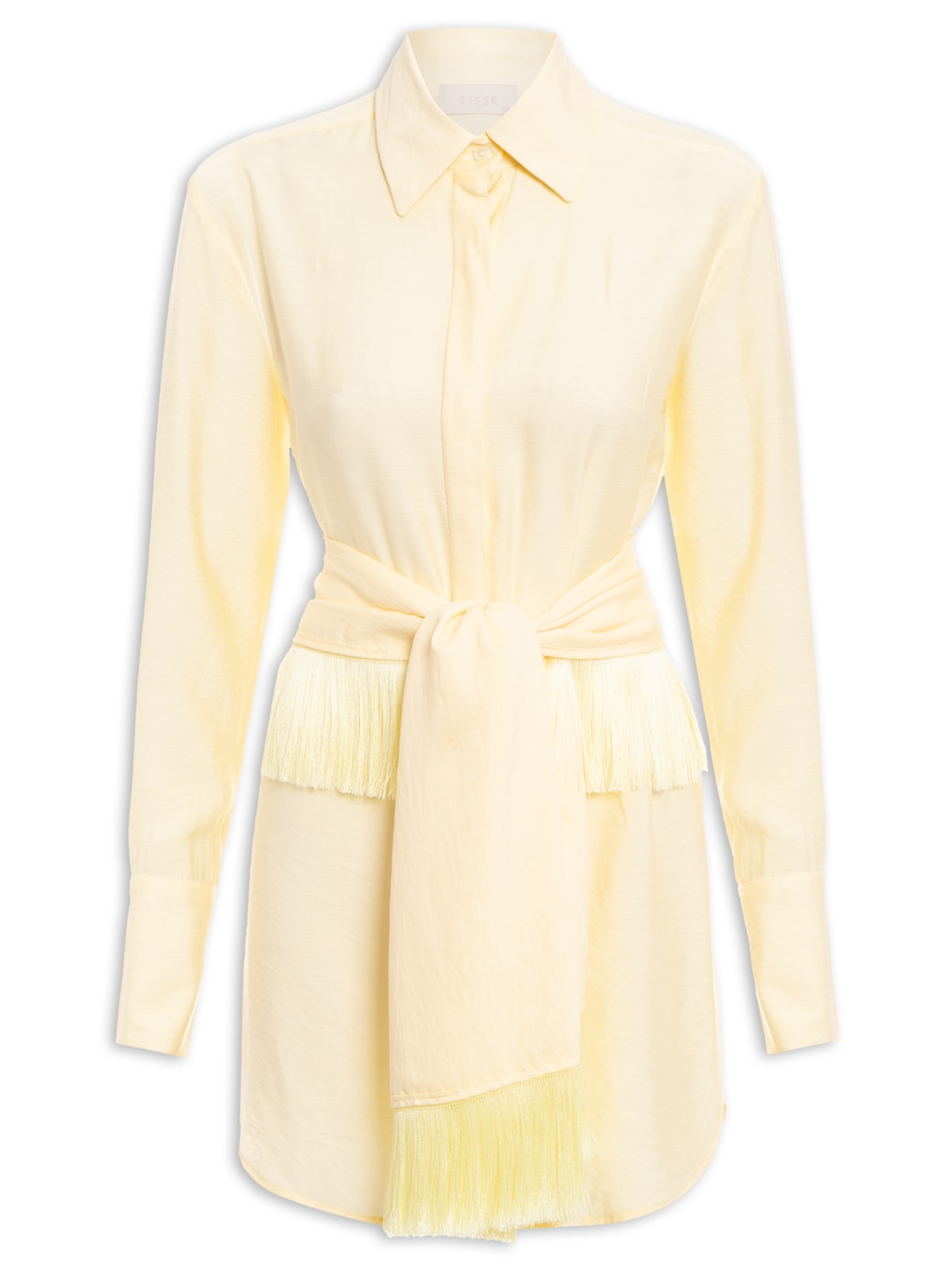 Camisa Feminina Lenço Luna - Amarelo