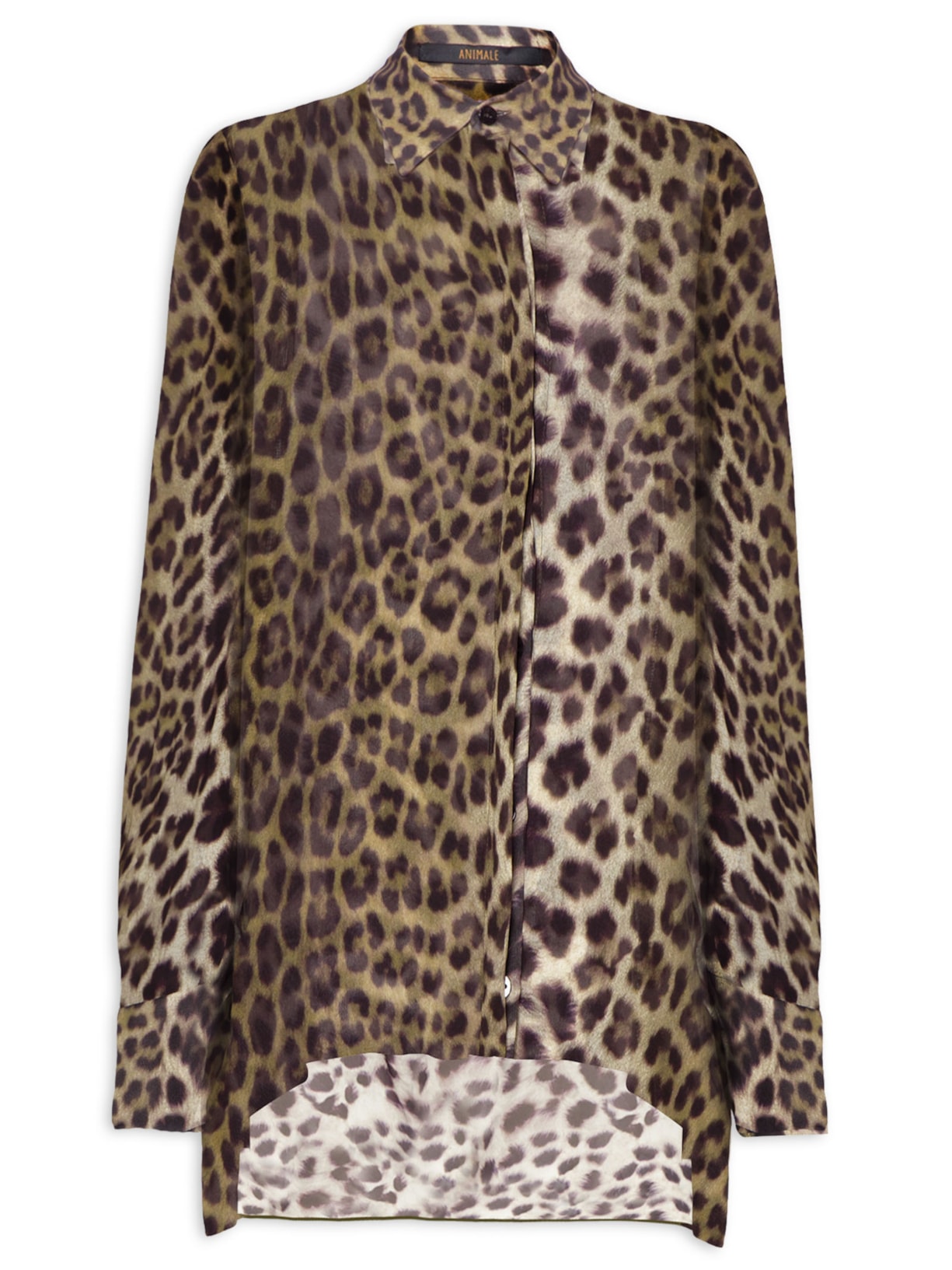 Camisa Feminina Leopardo Dorso - Animal Print