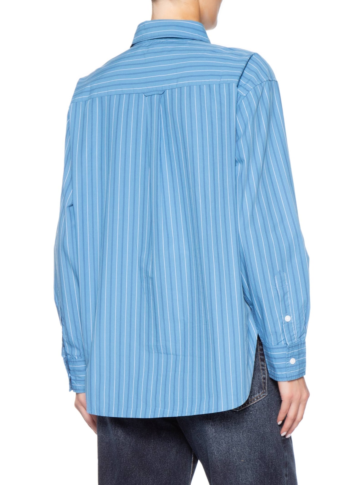 Camisa Feminina Levi's® Harlie Boyfriend Shirt Azul Levi's