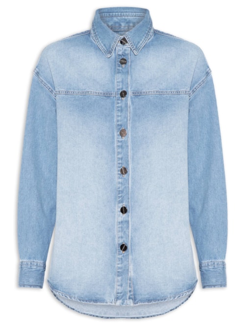 Camisa Feminina Liana – Azul