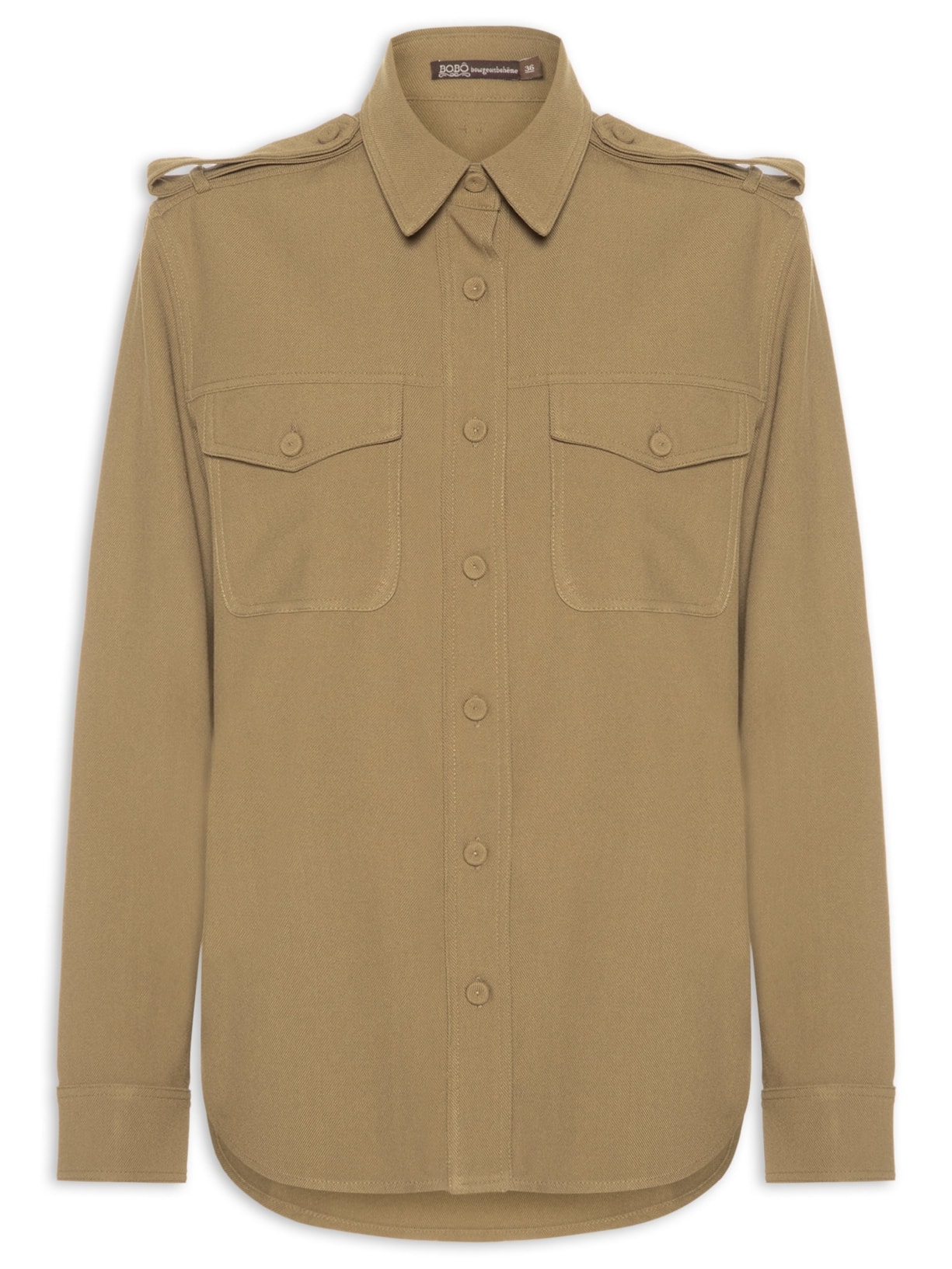 Camisa Feminina Lin - Marrom