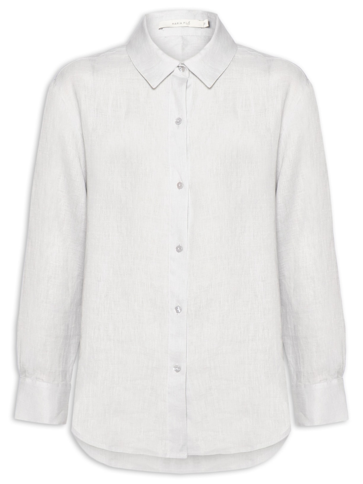 Camisa Feminina Linho - Azul