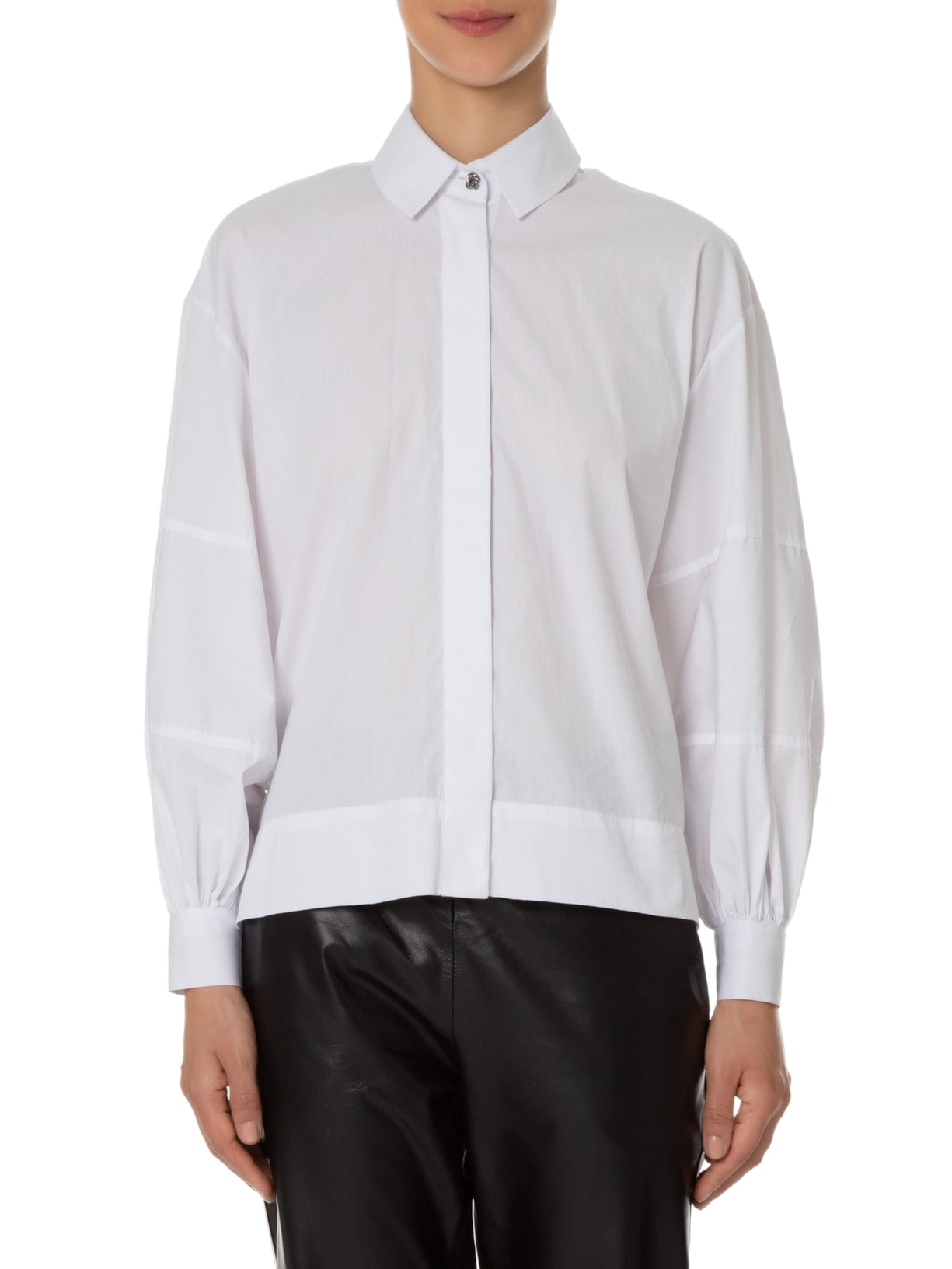 Camisa Feminina Lisa Branco Le Lis