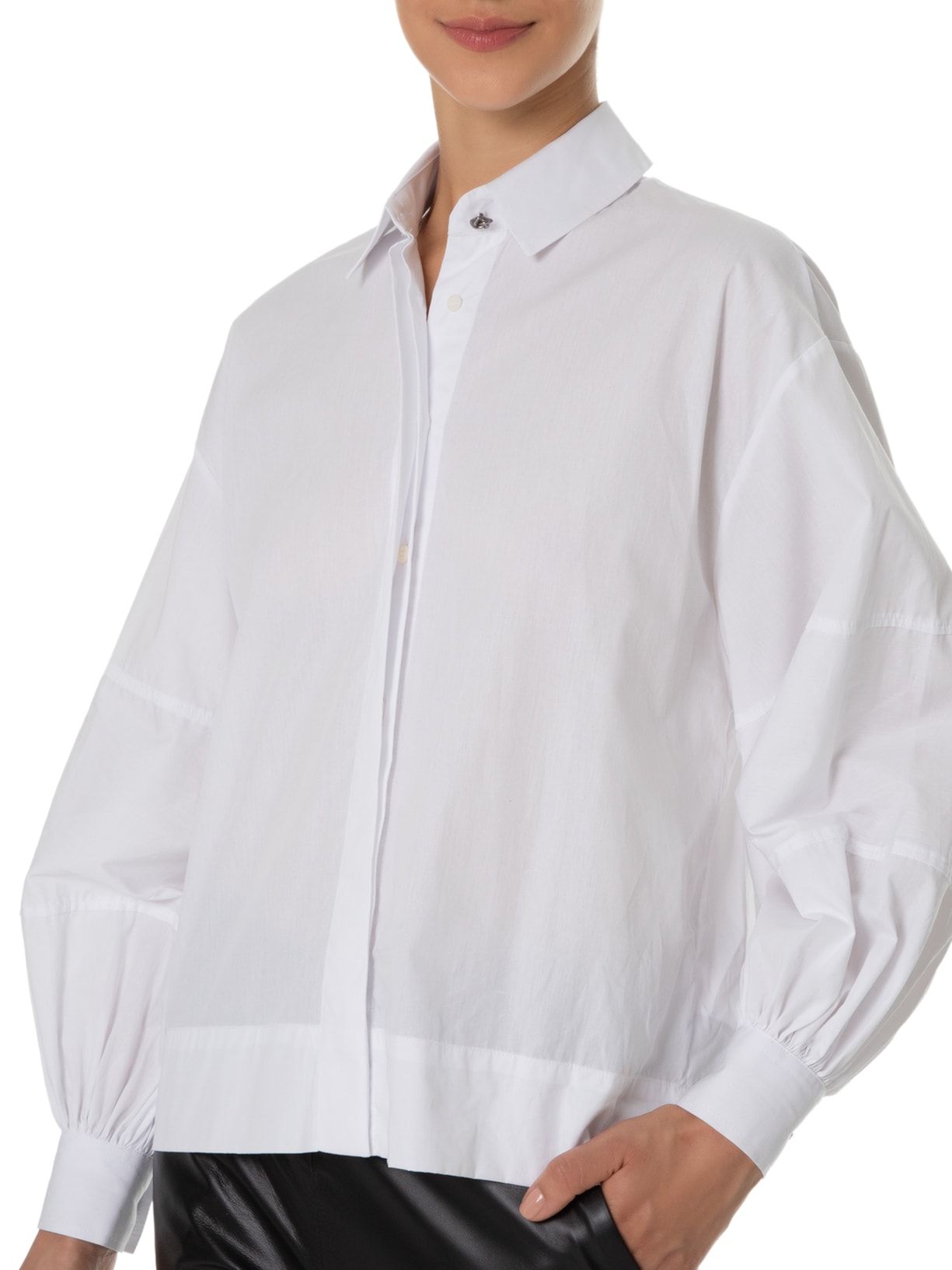 Camisa Feminina Lisa Branco Le Lis