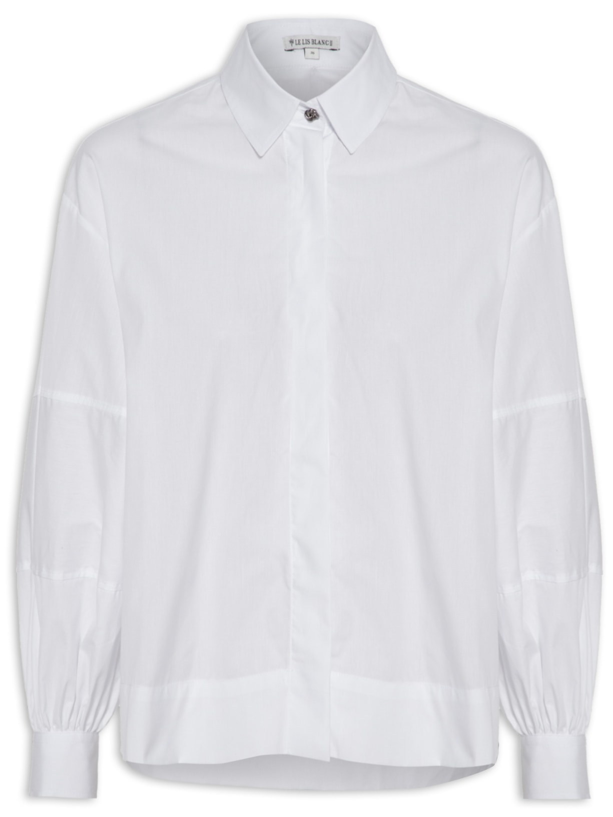Camisa Feminina Lisa Branco Le Lis