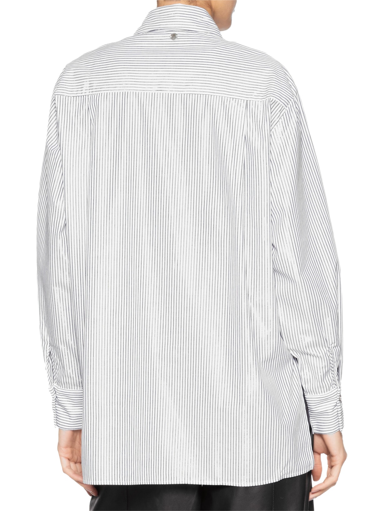 Camisa Feminina Listrada Pb Branco Animale Jeans