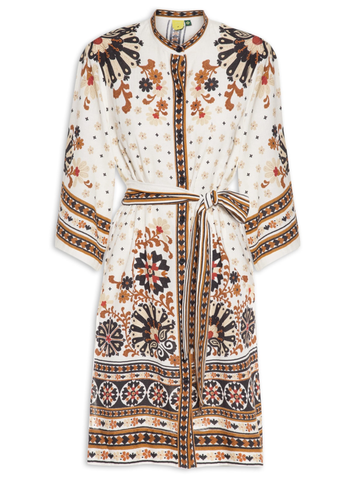 Camisa Feminina Longa Doralice - Off White