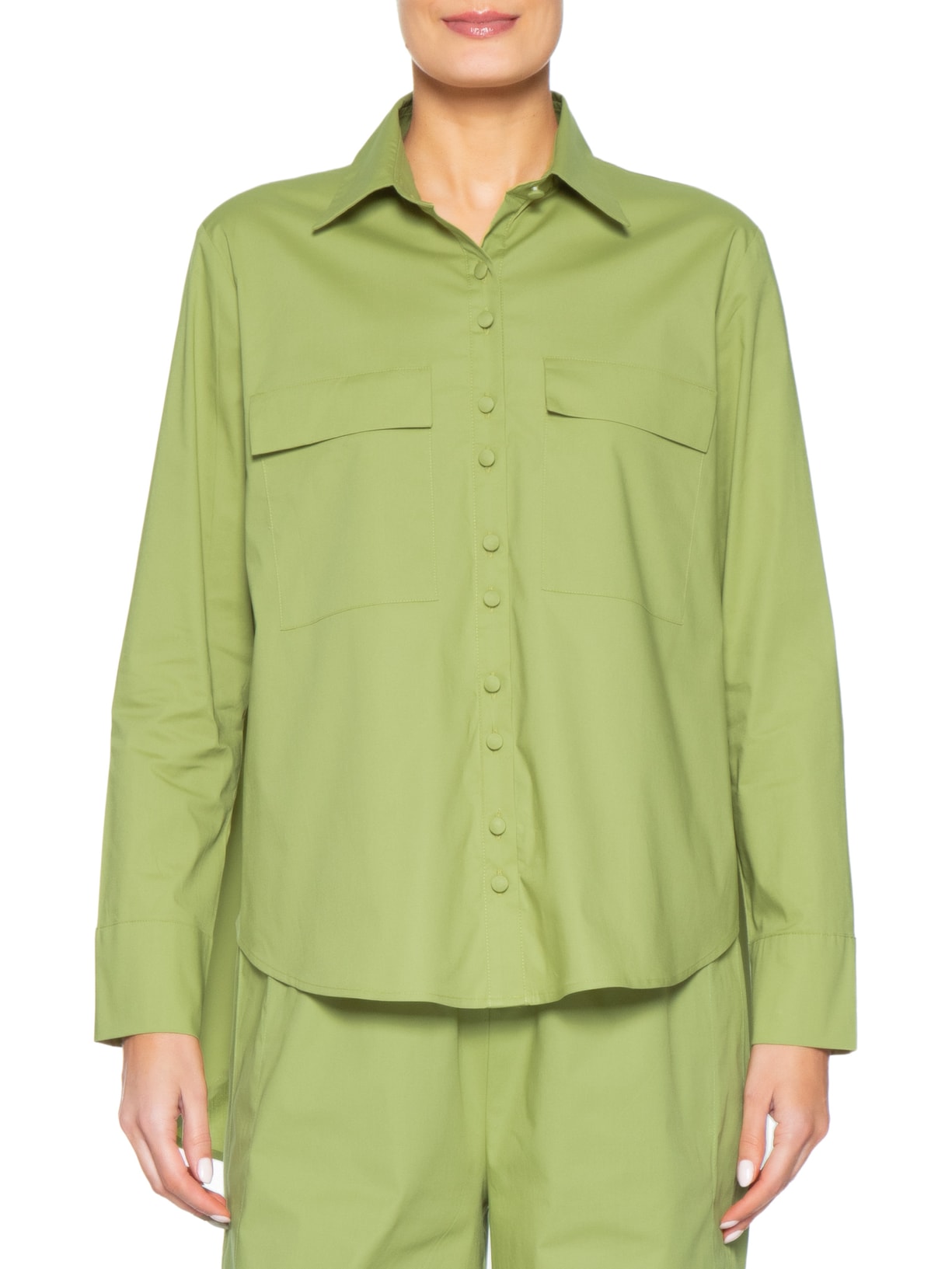 Camisa Feminina Lory Verde Le Lis