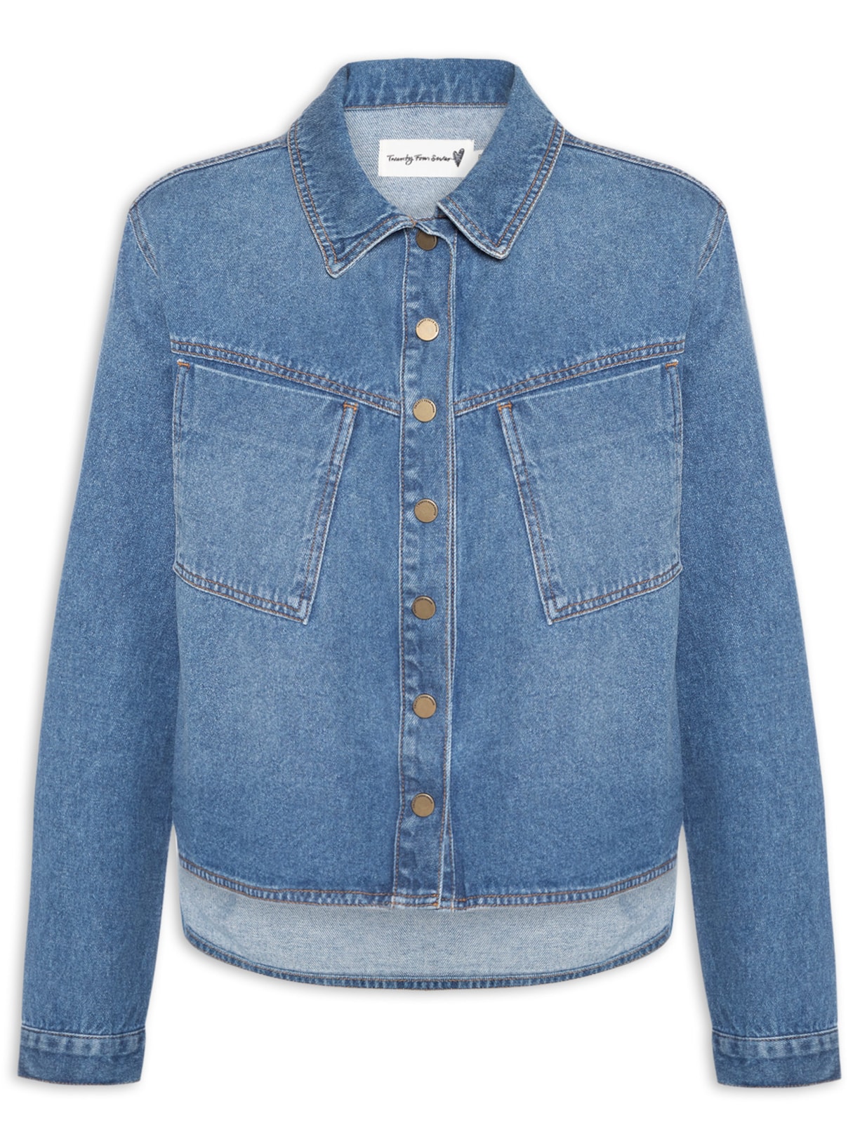 Camisa Feminina Luana - Azul