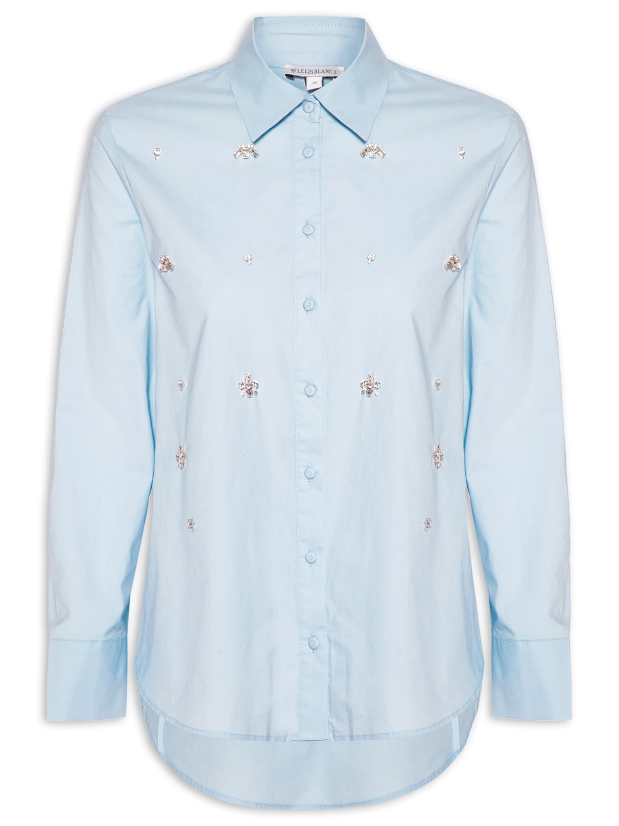 Camisa Feminina Luiza Azul Le Lis