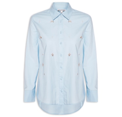 Camisa Feminina Luiza - Azul