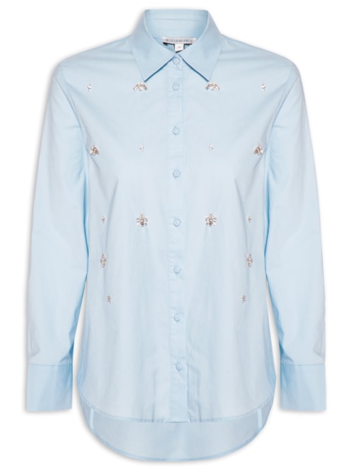 Camisa Feminina Luiza - Azul