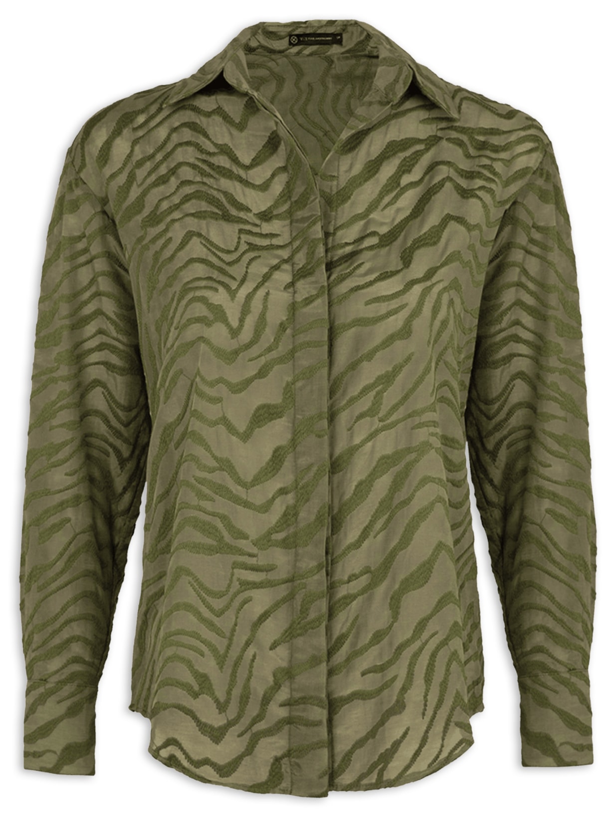 Camisa Feminina Lysa Verde Vix
