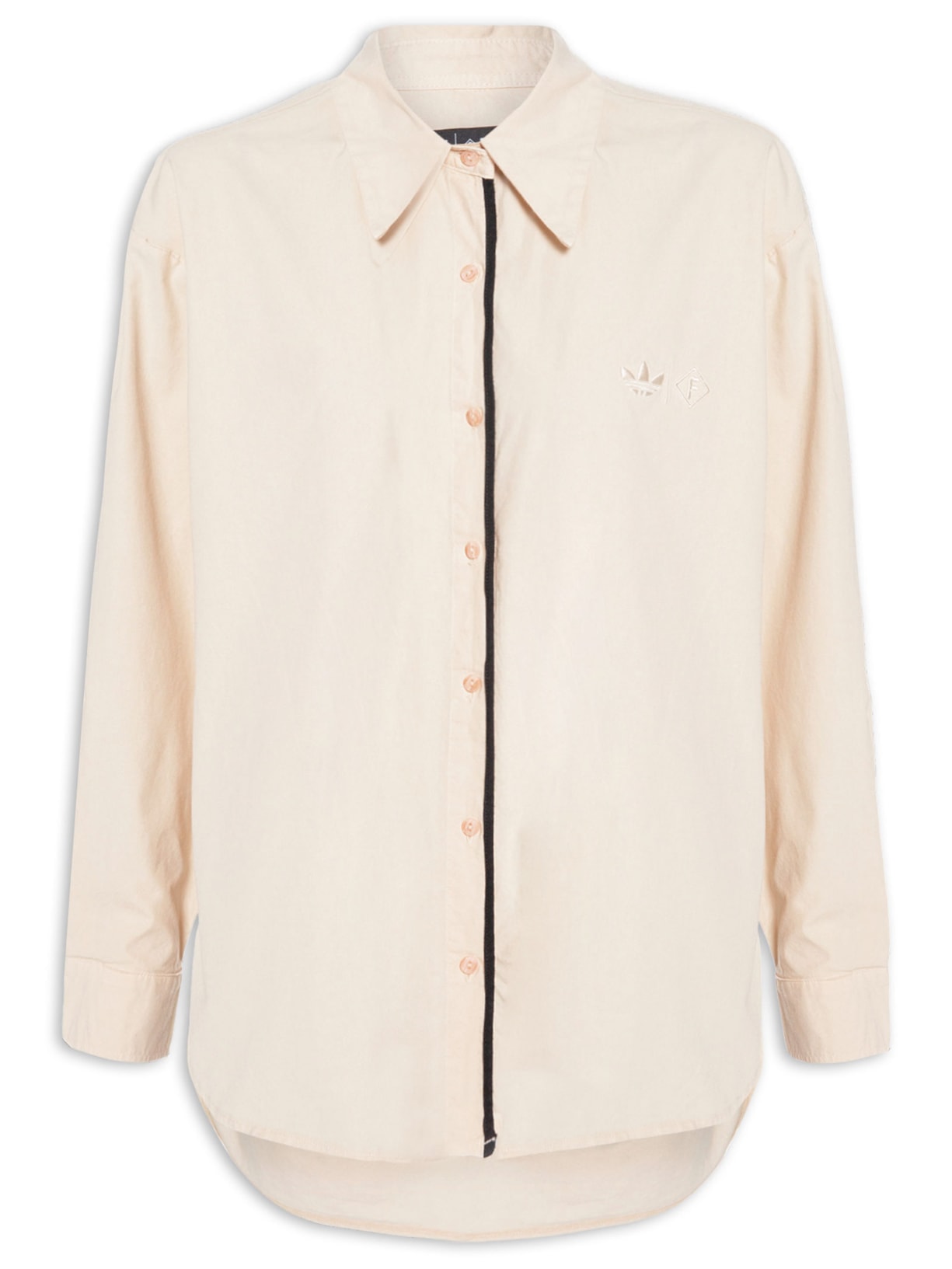 Camisa Feminina Manga Longa - Bege