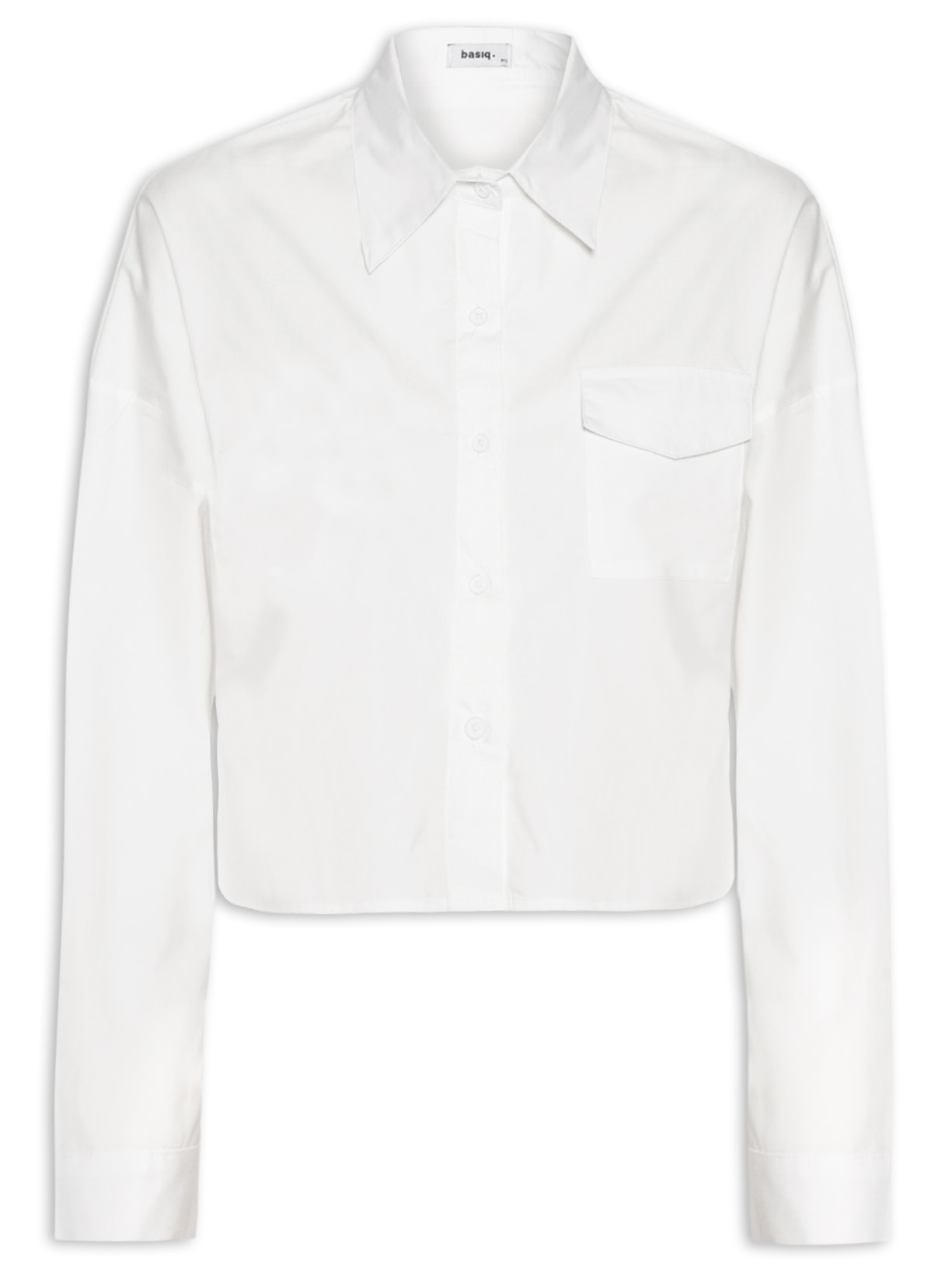 Camisa Feminina Manga Longa - Off White