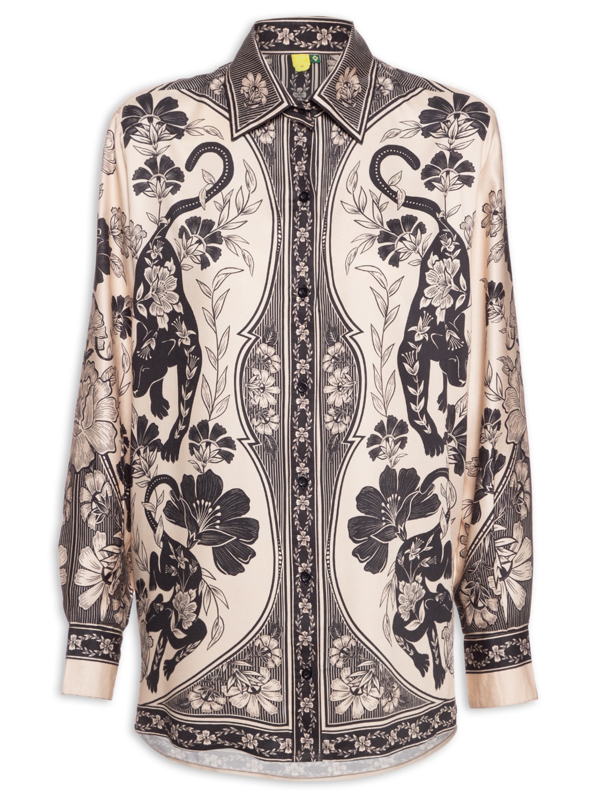 Camisa Feminina Manga Longa Selvatica - Bege