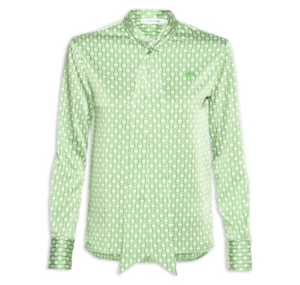 Camisa Feminina Manga Longa Woven - Verde