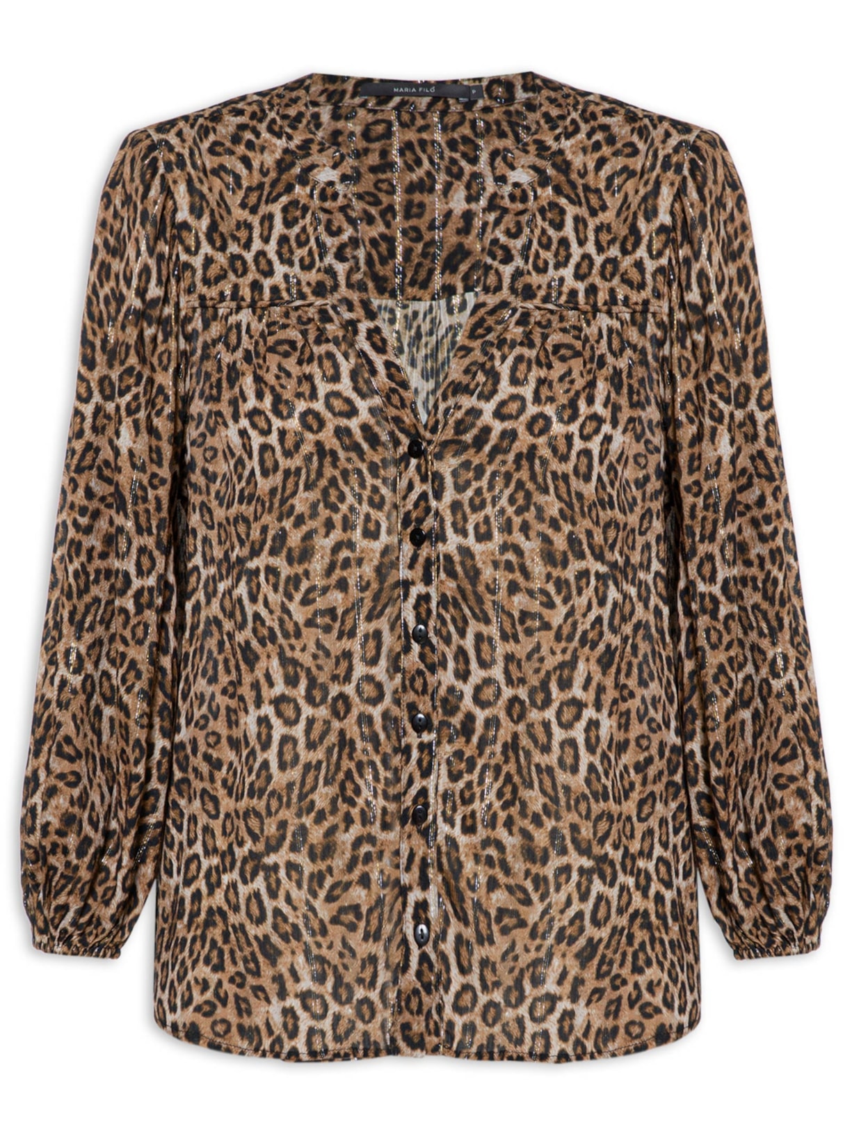 Camisa Feminina Manga Puma - Animal Print