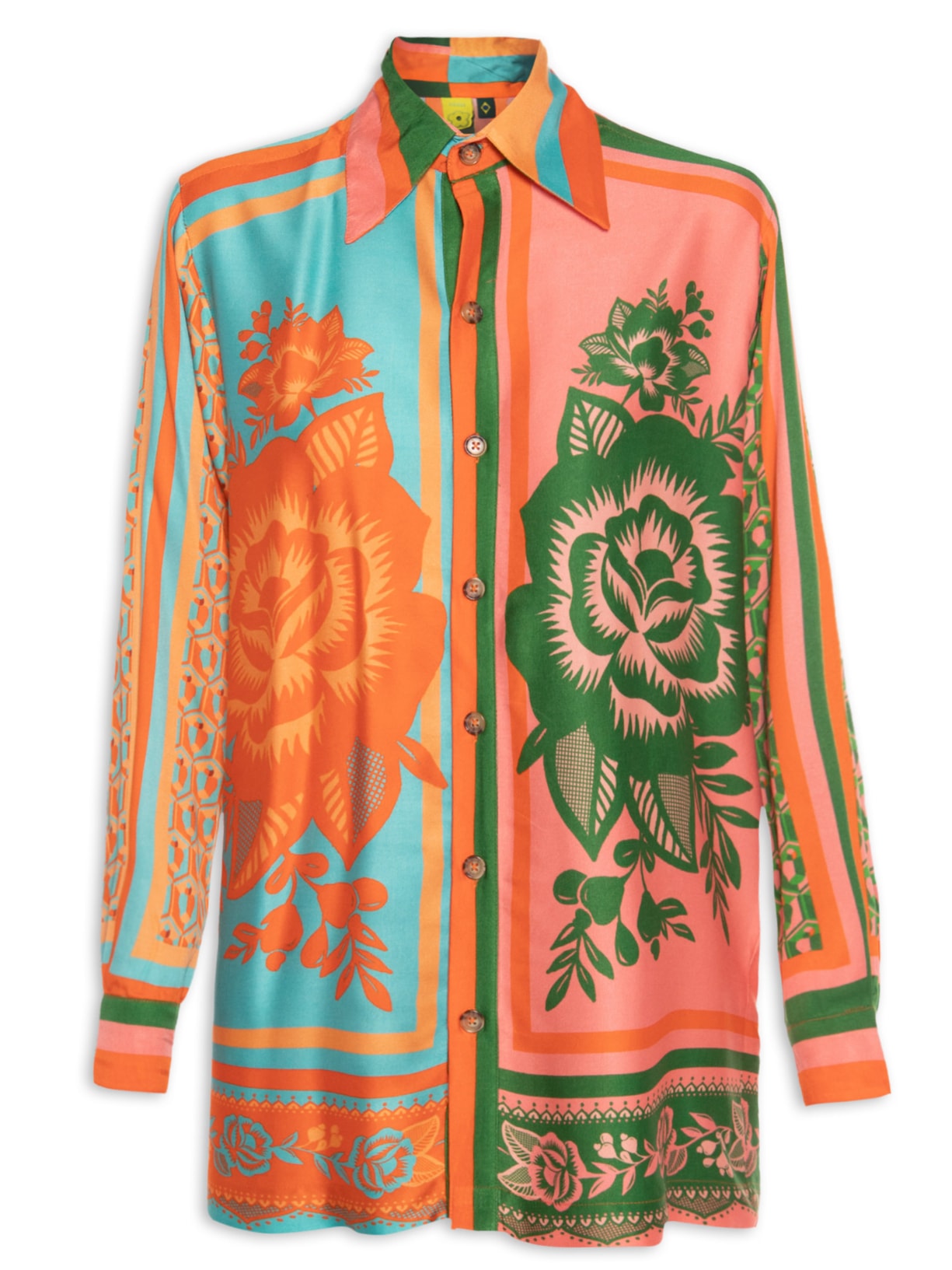 Camisa Feminina Mania De Caju - Laranja