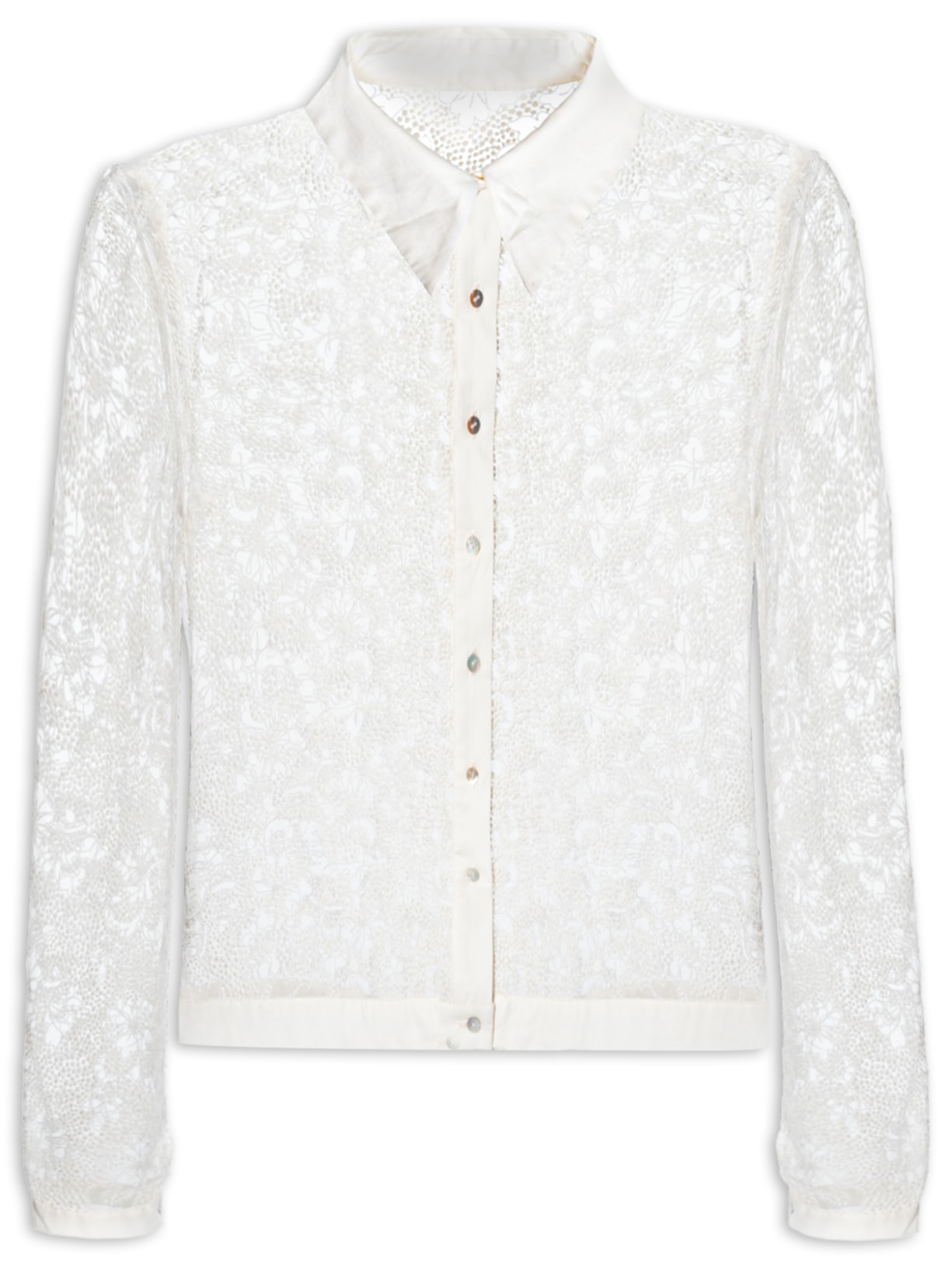 Camisa Feminina Manuela - Branco