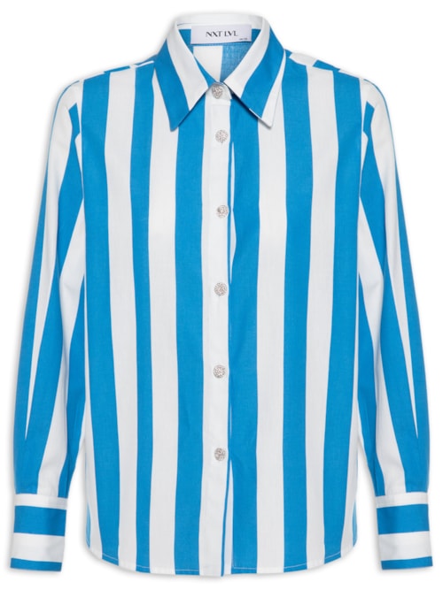 Camisa Feminina Marcella - Azul