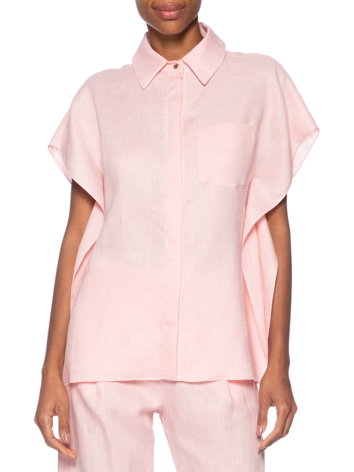 Camisa Feminina Maria III Rosa Le Lis