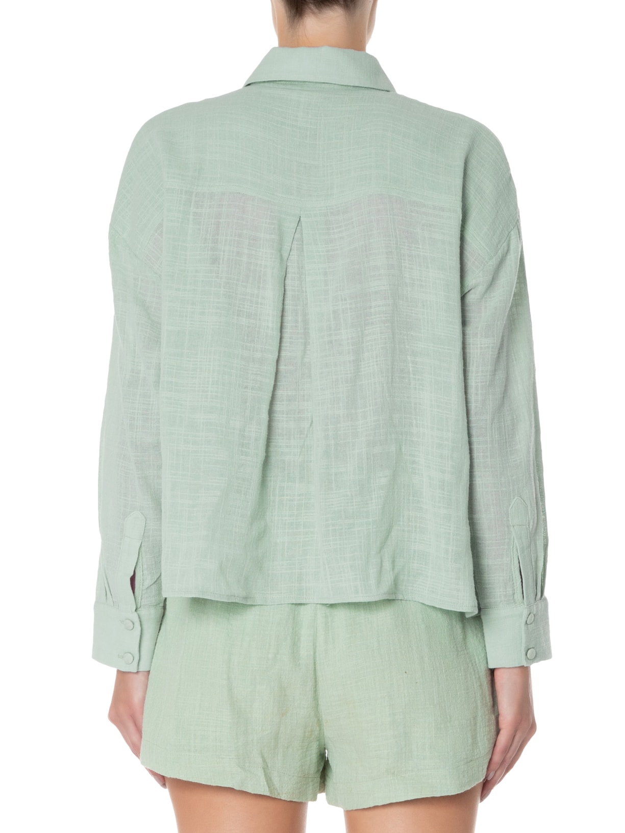 Camisa Feminina Mariana Verde Oasis