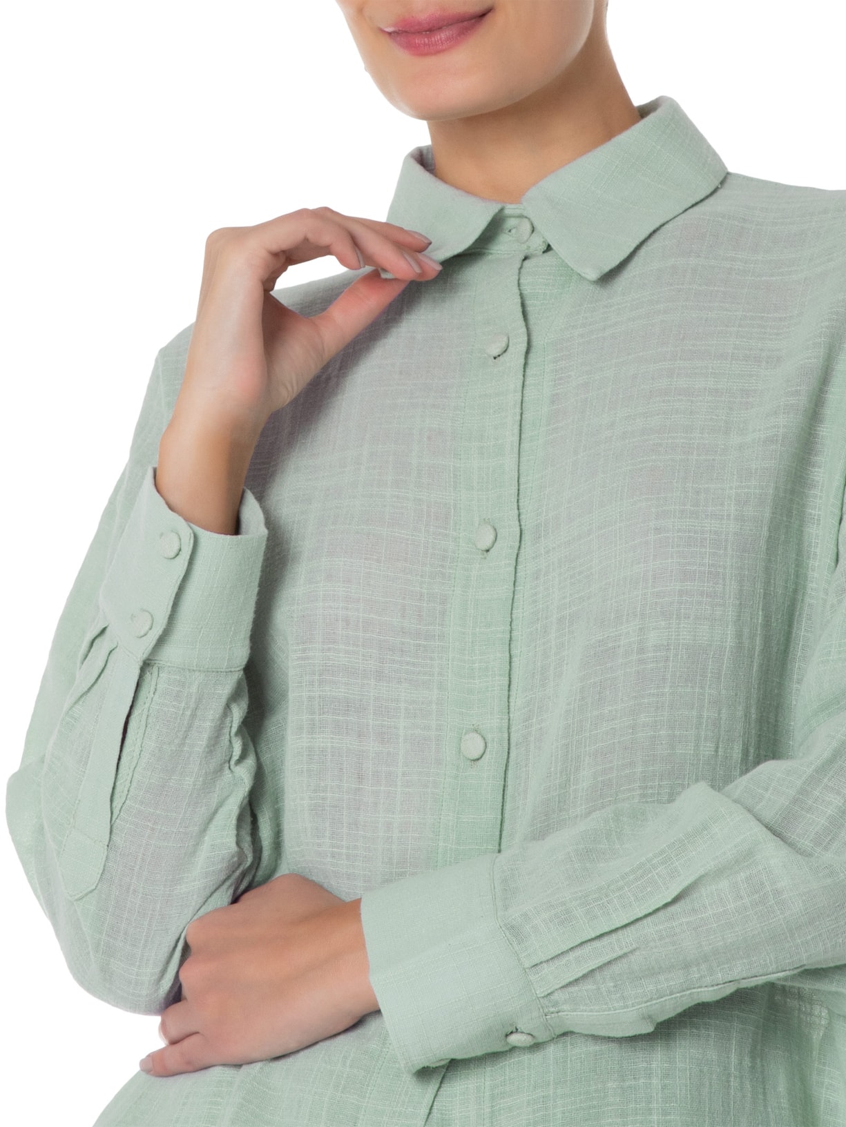 Camisa Feminina Mariana Verde Oasis
