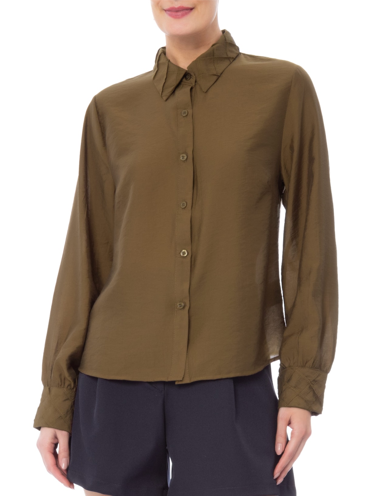 Camisa Feminina Marrom '2Essential